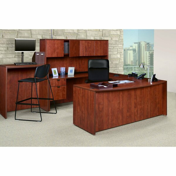 Legacy Standing Desk, 23" D, 36" W, 42" H, Cherry, Melamine Laminate LSSD4136CH